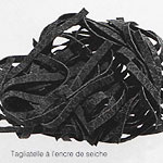 Tagliatelle à l'encre de seiche